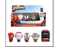 Marvel - Spiderman - Venom - 3D Puzzle Eraser - Mini Funko Pop + 1 Secret Figurine