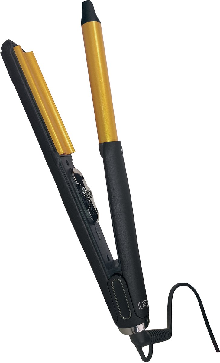 PostQuam IDEGOLDCURL haarstyler Krultang Warm Zwart, Goud 50 W 2 m