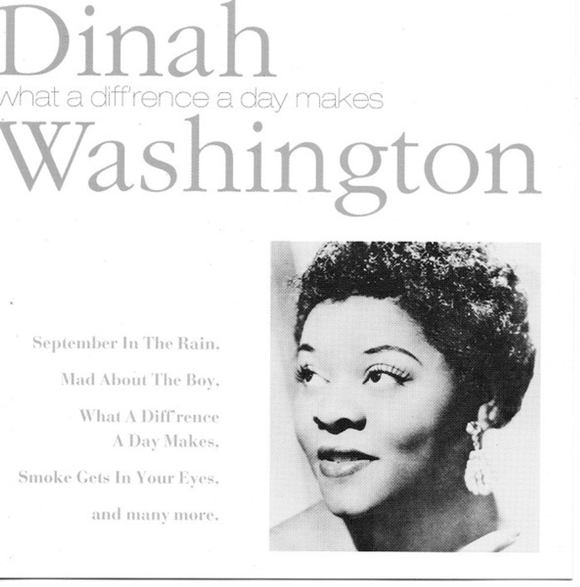 Dinah Washington – What A Diff'rence A Day Makes