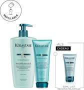 Kérastase Résistance Duo + Cadeau - Navulbare Shampoo 500ml & Conditioner 200ml + Leave-in 50ml Cadeau - Voor Beschadigd Haar