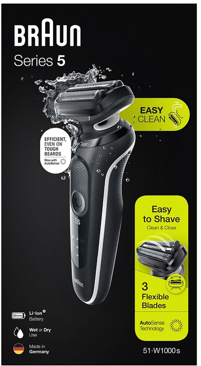 Braun 51-W1000S Scheerapparaat met Draadloze Oplading - afbeelding 2