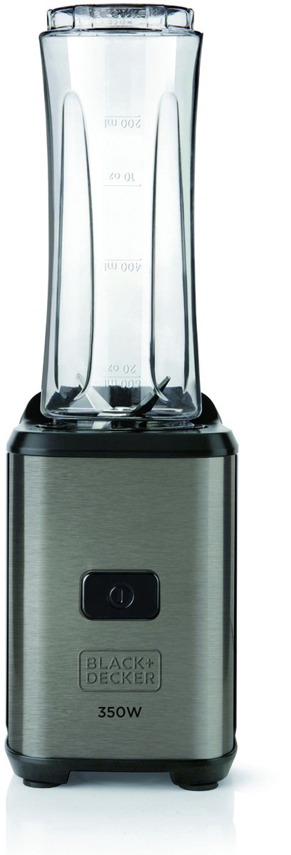 BLACK+DECKER BXJBA350E Staande mixer Grijs, Transparant 350 W
