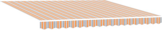 vidaXL - Auvent pliable - 400 x 300 cm - Multicolore