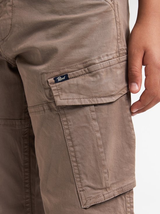 Petrol Industries - Pantalon cargo Fremont Garçons - Marron - Taille 164