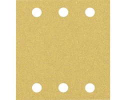 Bosch Accessories 2608901668 Schuurpapier voor vlakschuurmachine Korrelgrootte (num) 60, 120, 180 (l x b) 107 mm x 115