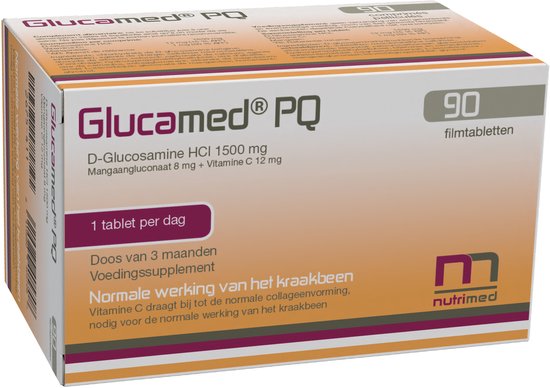 Glucamed PQ 90 Gecomprimeerde tabletten