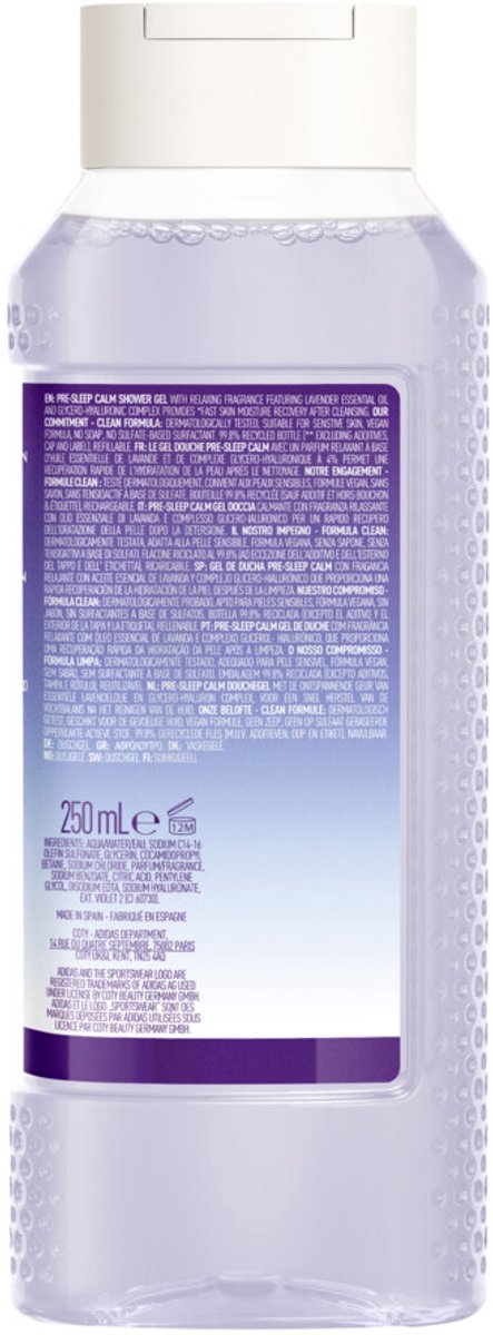 Adidas Shower Gel Active Skin & Mind Pre-sleep Calm W - 250 ml