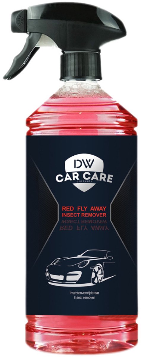 DW Car Care Insecten Verwijderaar – Krachtige Insectenreiniger voor Auto, Ramen & Bumper – Veilig voor Lak & Kunststof – 1 liter