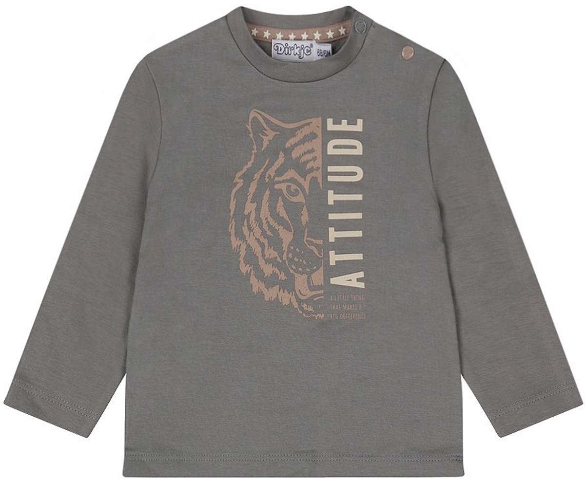 Dirkje Jongens T-shirt - Grey