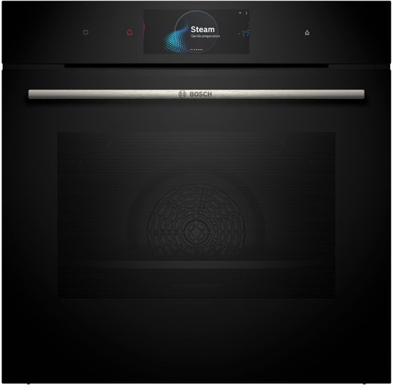 Bosch HSG7584B1 geintegreerde combi-stoomoven in zwart