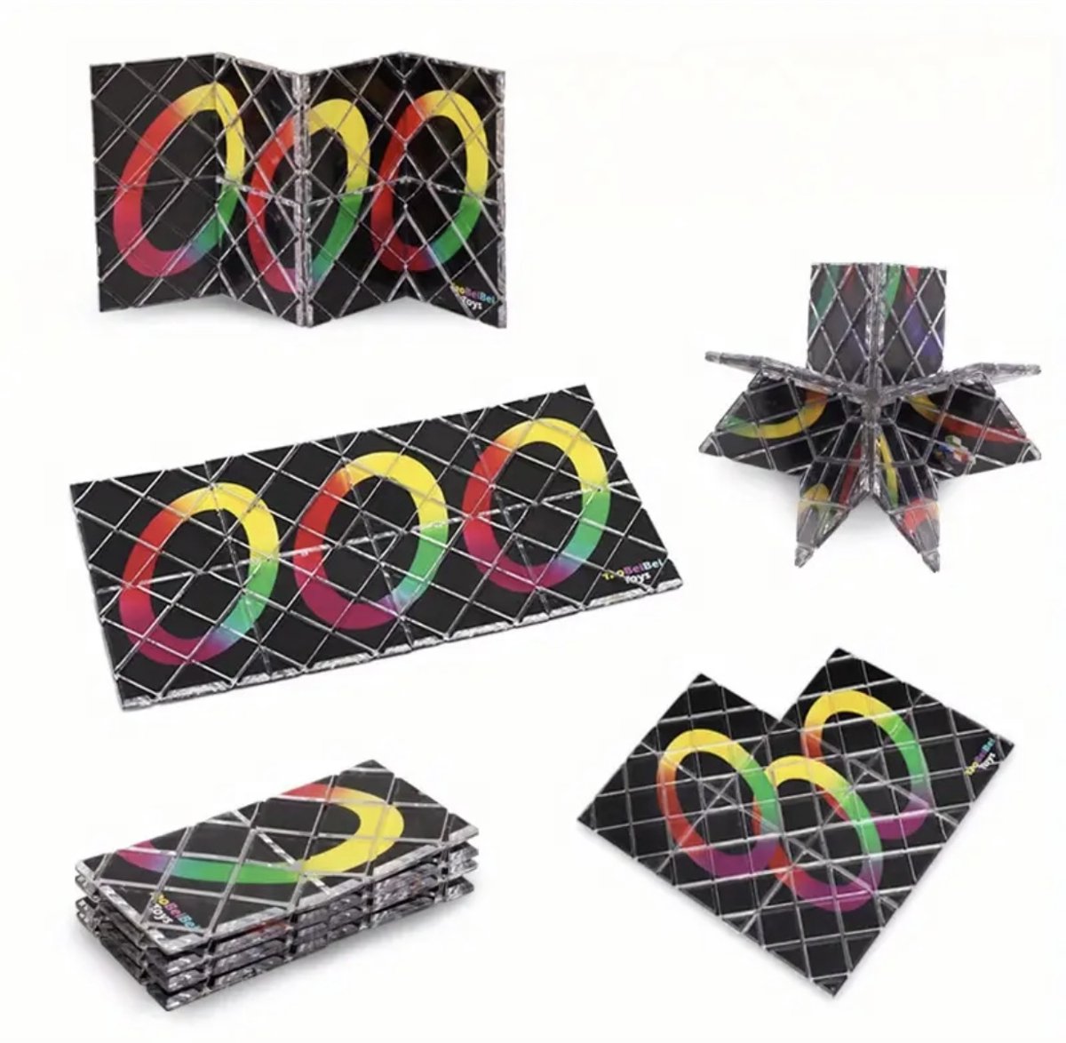 8 panelen Magic vouwpuzzel - Rubiks Magic