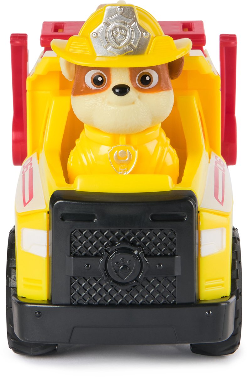 PAW Patrol - Brandweerredding - Rubble's kiepwagen - speelgoedauto met speelfiguur — afbeelding 8