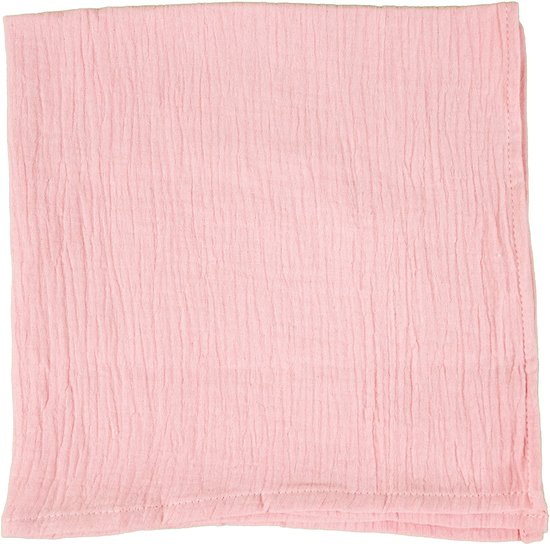 Honeybears hydrofiele doeken - 3 stuks - Inbakerdoek hydrofiel baby - Hydrofiele luierdoek - Rose - 60 X 60 CM van Honeybears — afbeelding 2