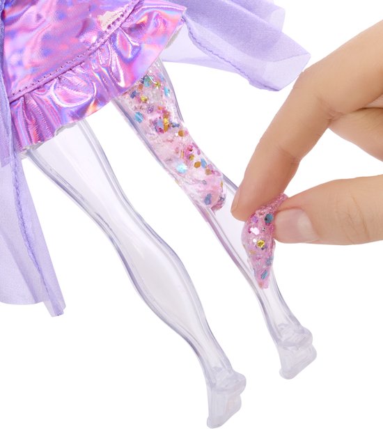 Rainbow High Shimmers met slijm-modepop - Violet (paars) van Rainbow High — afbeelding 4