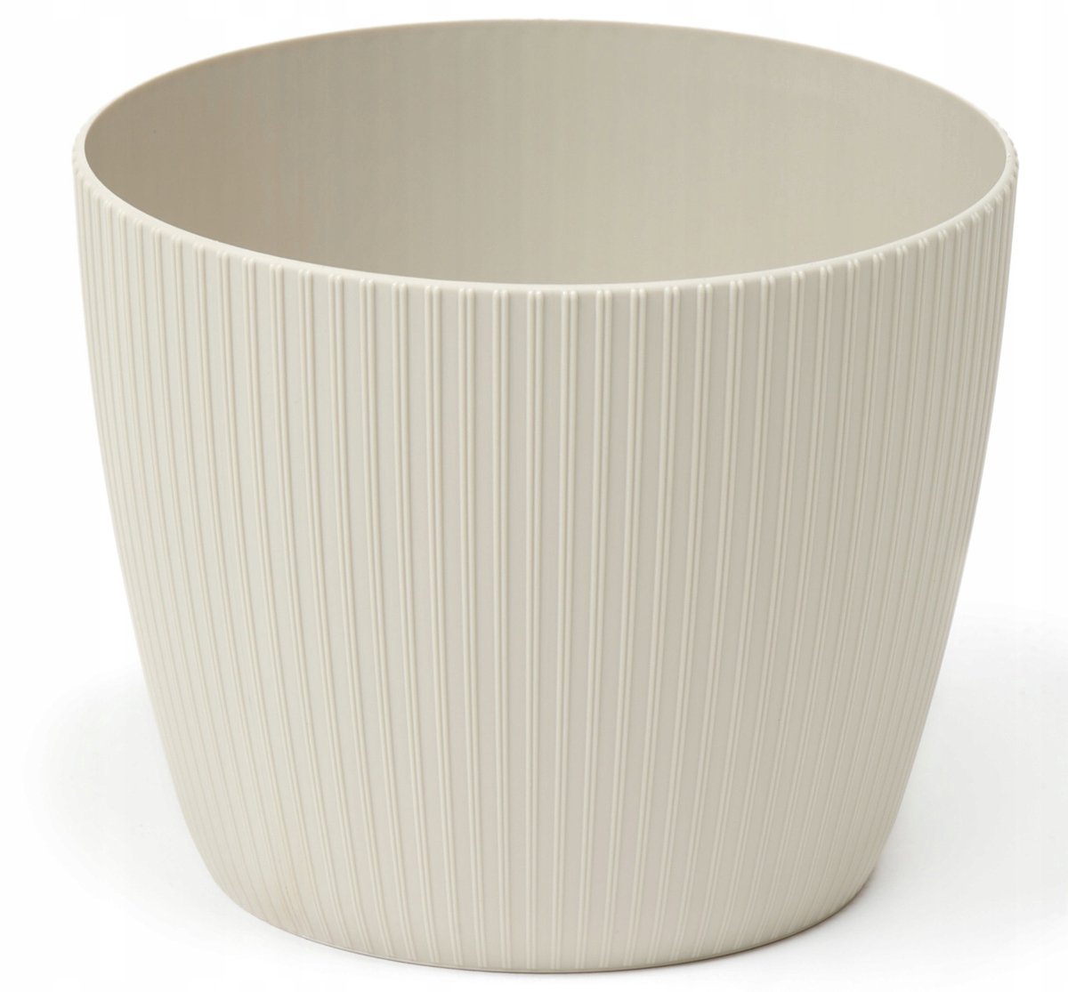 Lamela Magnolia Jumper - Kunststof Bloempot - 14 cm - Katoen Kleur - Krasbestendig