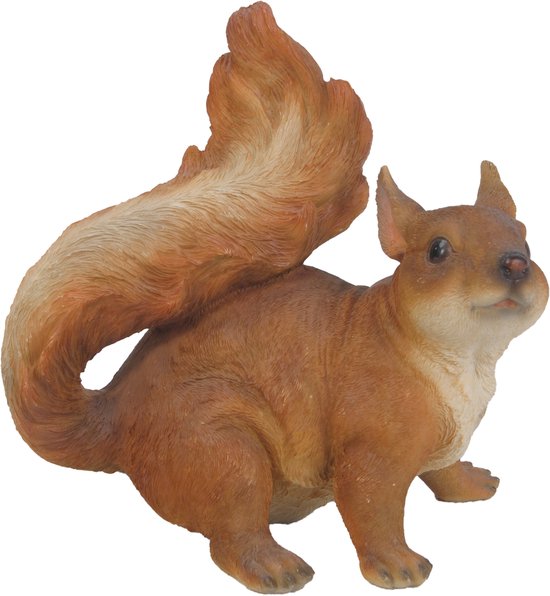 Écureuil 16x17x11cm - Statue de jardin - Statue animalière