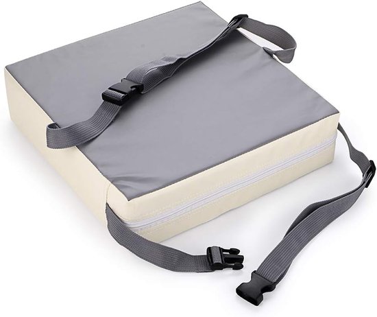 Lexium Stoelverhoger voor Eetkamerstoel - Zitverhoger Peuter Eettafel - Kinderen - Booster Seat - Zitkussen Tafel - Zitverhoger Voor Kinderen & Volwassenen - Stoelverhogers Voor Eettafel - Memory Foam Verhoogkussen - Ergonomisch Comfort