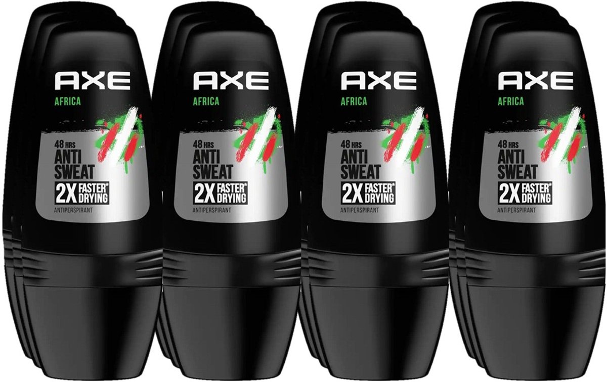 AXE Deo Roller Africa - Voordeelverpakking 12 x 50 ml