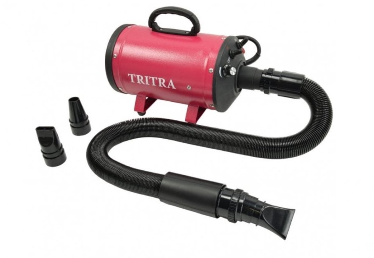 Waterblazer Tritra Professioneel Fuchsia - 2200 Watt - Hondenföhn Trimsalon - Voor Hond & Puppy - 3 Standen - Met warmte element - Met spuitmonden
