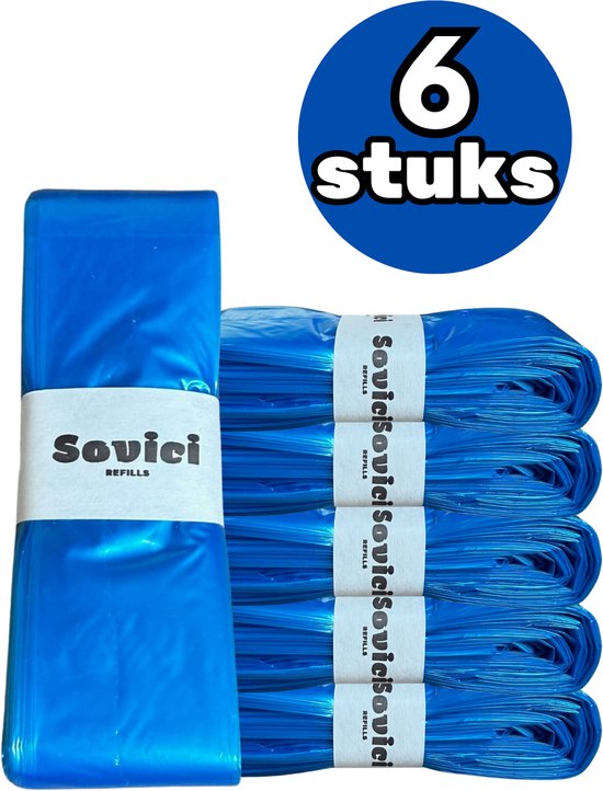 Recharge pour seau à couches adapté à Tommee Tippee Twist and Click - Recharge Tommee Tippie - Twist and Click - 6 pièces