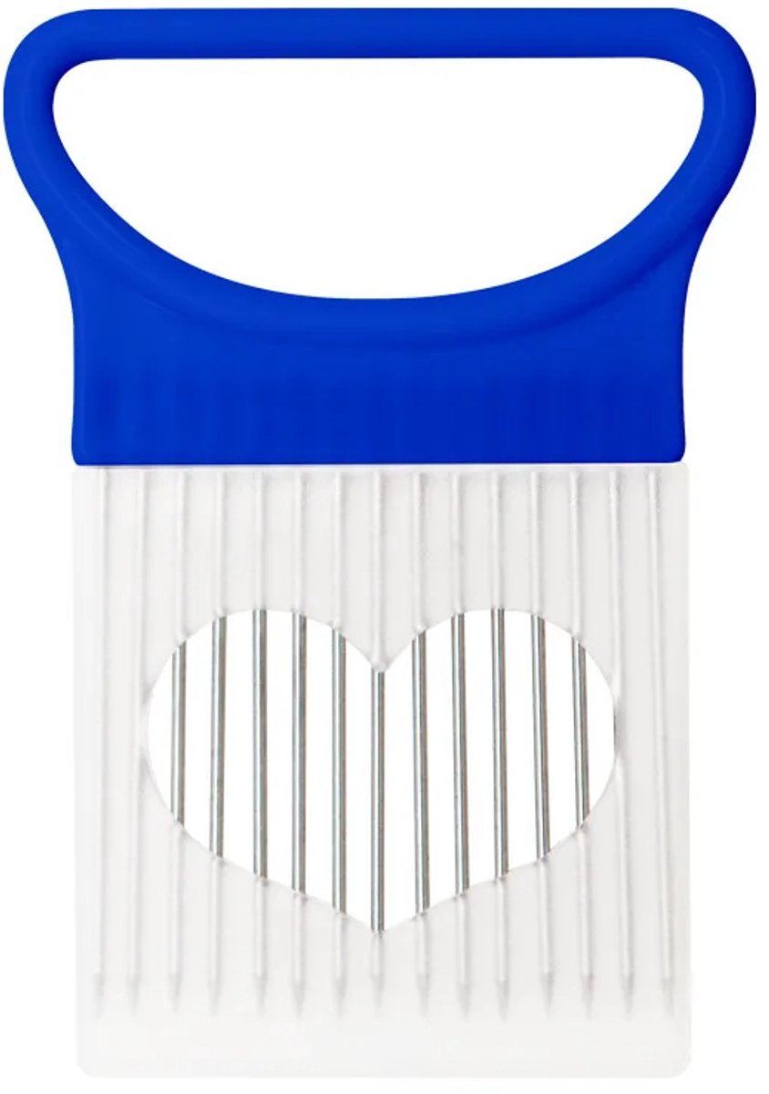 Boeste® snijhulp voor groenten – ergonomisch, duurzaam en vaatwasserbestendig - Blauw