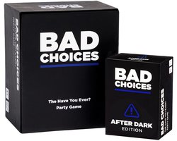 Bad Choices Party Game + After Dark - Hilarisch kaartspel - 300+ vragen - 17+ - Voor brutale spelavonden