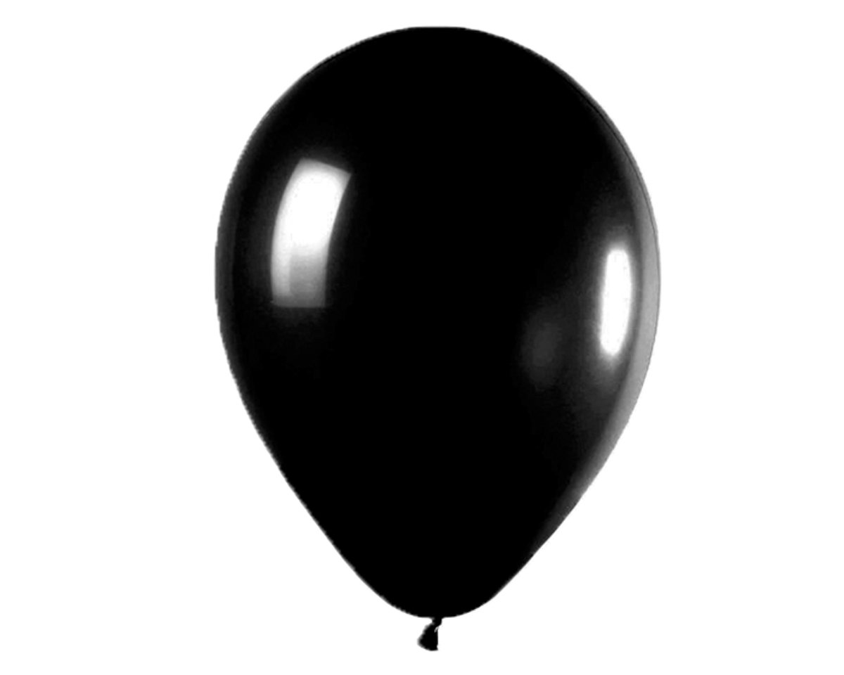 Daily Style – Ballonnen – Uni Zwart – 50 stuks – Feestdecoratie