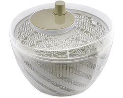 BranQ GreenSpin - Saladspinner - Slacentrifuge - Capaciteit 6L - Olijfgroen