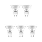 Modee GU10 Halogeen Lamp Dimbaar 42W ECO - 630lm - 2700K - Warm Wit - ECO Halogeen Spot - 5 stuk