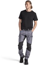 Pantalon de travail Blaklader 14591845 Pantalon de travail extensible Service Gris / Noir NL: 56 BE: 50