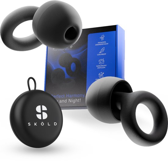 Sköld Sleep Plugs - Slaapoordopjes met 28 dB geluidsdemping - Bol