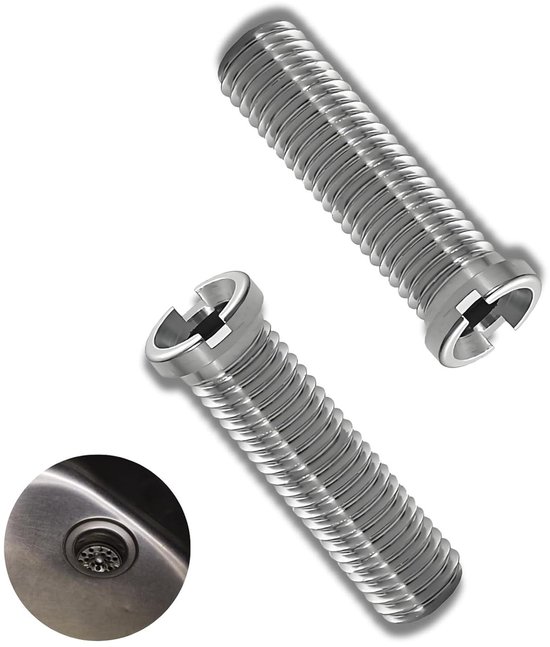 JMP bullone esagonale M8x1,25 mm lunghezza 45 mm acciaio inox Racing - LSSHX845R