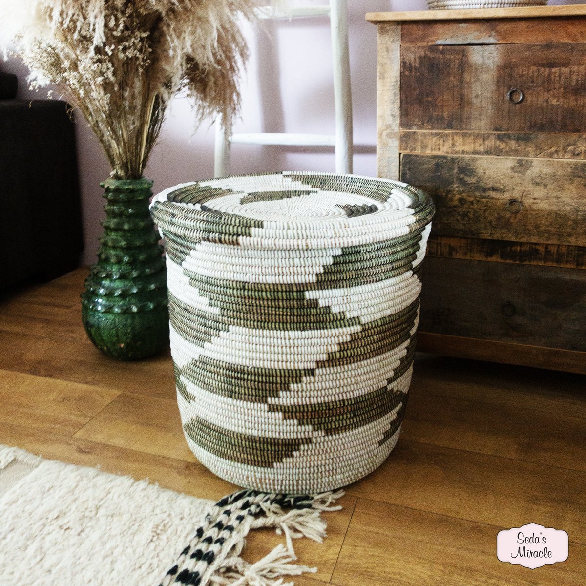 Afrikaanse Ahneen wasmand, xlarge