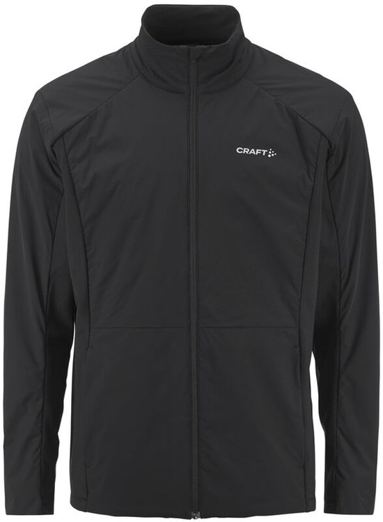 Heren hardloopjas Craft ADV Essence Warm Jacket black | Winter