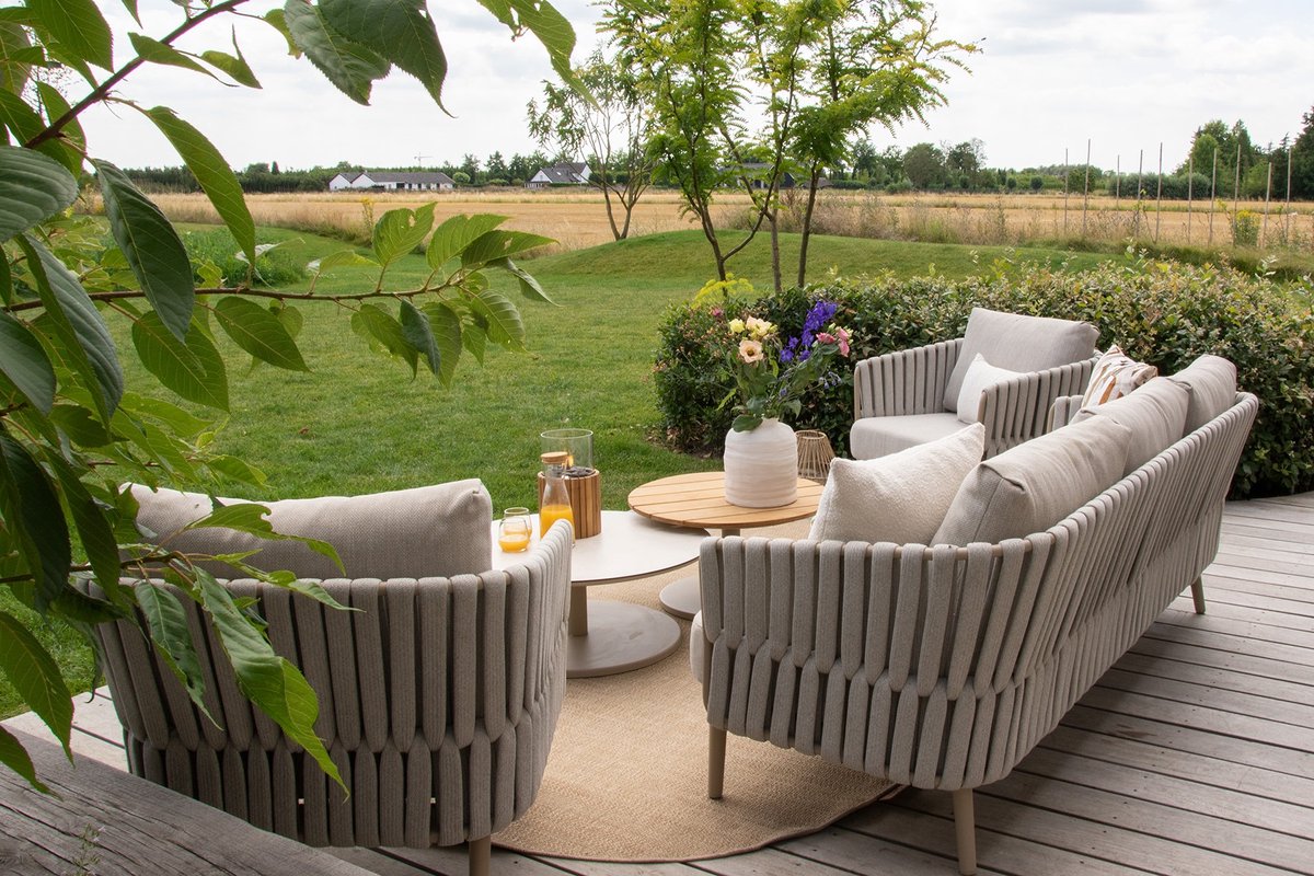 Taste by 4 Seasons Eva stoel-bank loungeset 3-delig