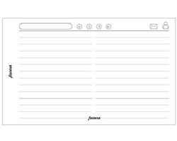 Filofax M2 papier Adressen, contacten, email, telefoon