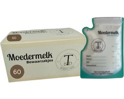 TSD goods - Moedermelk Bewaarzakjes - 60 stuks - Extra groot - 240 ml - met Schenktuit - Borstvoeding Bewaarzakje - Babyvoeding Bewaarbakjes - Borstvoeding Zakjes