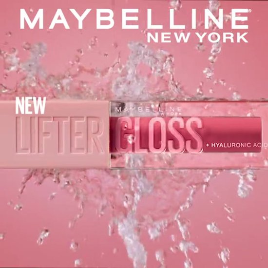 Maybelline New York - Lifter Gloss Lipgloss - 3 Moon - Roze - Glanzende Lipgloss - Lippen met een glossy, vollere look - 5,4ml