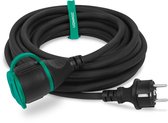 Rallonge VONROC PRO 10 m - IP44 - Câble néoprène H07RN- F 3 x 1,5 mm² - Serre-câble inclus