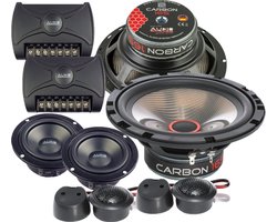 Audio System Carbon 165/3 16.5cm / Composet 3-weg speakers / Auto speakers / Luidsprekers 6.5''