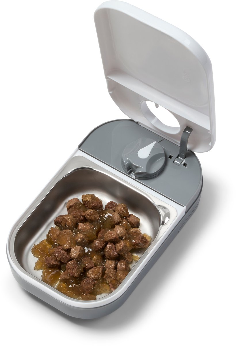 Closer Pets C100 automatische voerbak voor één maaltijd met - afbeelding 2