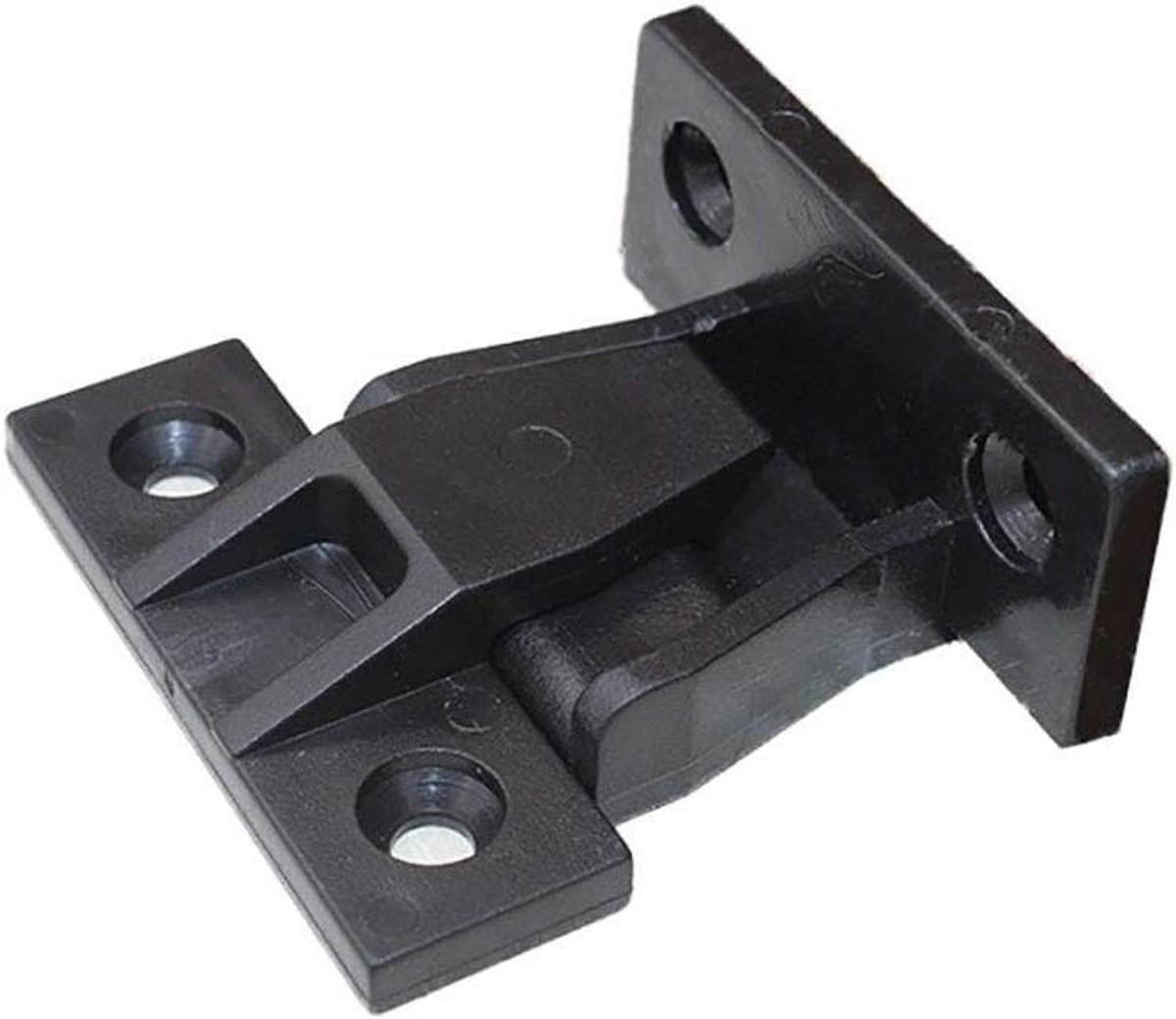 JGS Premium - Drop On/Hook On Plintbevestigingen Push-in Fittings Drukpassing Panel Clips (S/M/L) Zwart voor Meubelverbinding