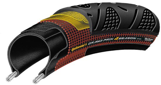 Continental Buitenband Grand Prix 4 Seasons 28 X 1.10 (28-622) Zwart van Continental — afbeelding 4