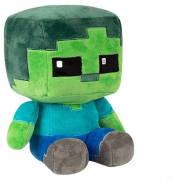 Minecraft Baby Zombie Knuffel - Pluche- Minecraft Speelgoed