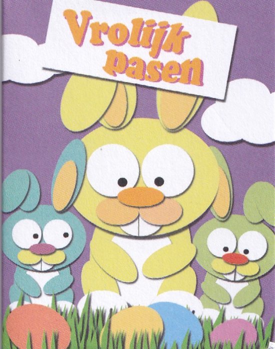 Carte de fleurs - 25 pièces - Cartes de Pâques - 5 x 6,5 cm - Mini carte - Fleuriste - Carte de fleurs - Cartes de bouquet - Pasen - Jours de Pâques