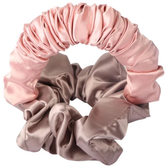 Bigoudis Sans Chaleur PINK - 100 Cm, Mousse Et Satin Violet, Pour Boucles Naturelles