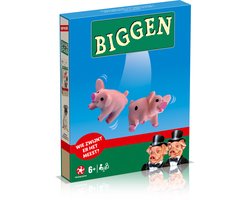 Biggen - Dobbelspel - Gooi met varkentjes als dobbelstenen