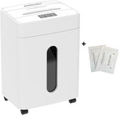 Bol.com Papierversnipperaars voor thuis en Kantoor gebruik-P4 Micro-cut Documenten en Creditcard- -Capaciteit met 25 Liter aanbieding