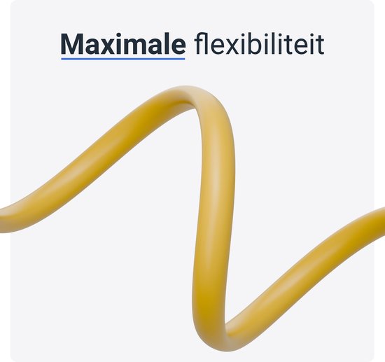 UBCPro - Câble Patch SFTP/PIMF CAT7 Jaune 1M Avec Connecteurs RJ45