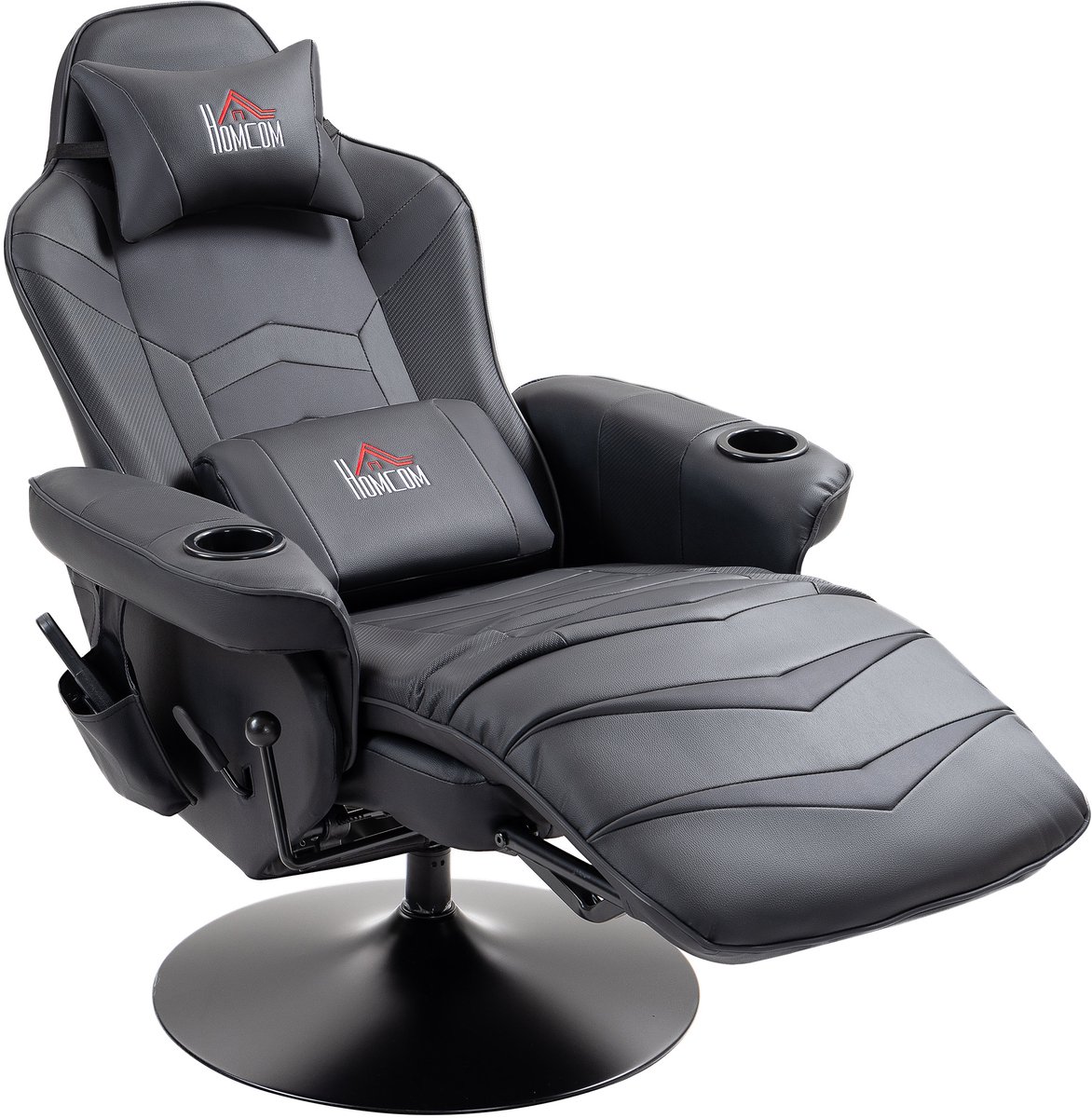 HOMCOM - Gamestoel - massagefunctie - verstelbare rugleuning - afbeelding 2